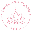 Pause and Bloom Yoga logo
